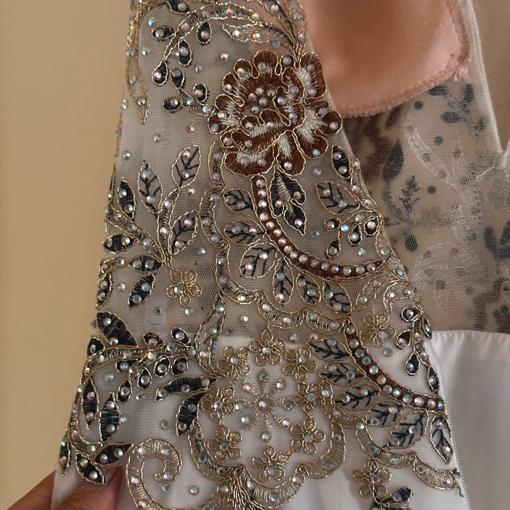 Beaded Vintage Prom Dress By Jvn Jovani